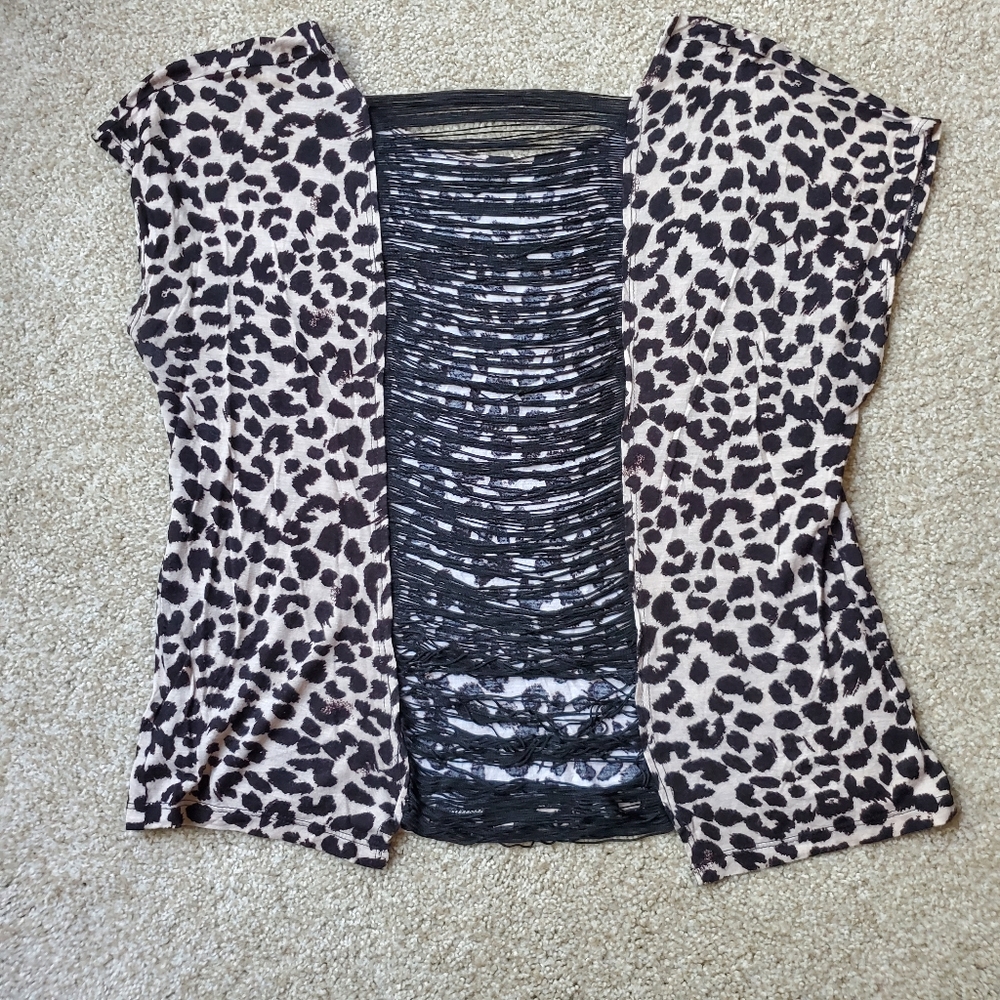 Forever 21 | Leopard Print String-Back Top - image 3